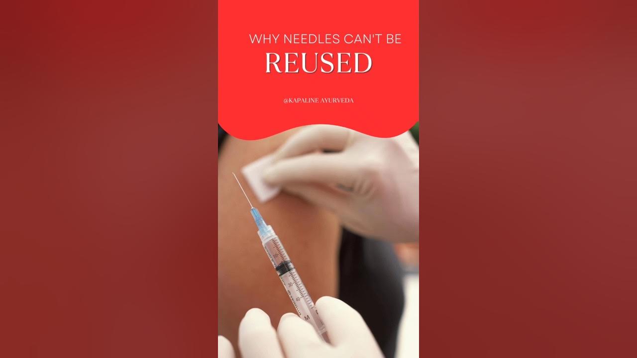 WHY AVOID NEEDLE REUSE🥵😵‍💫😵 needles ytshorts syringe 