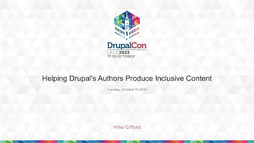 USERS & EDITORS - Helping Drupal