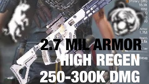 The Division 2 | Immortal Tank DPS Build/Armor Regen | No Eagle Bearer Needed