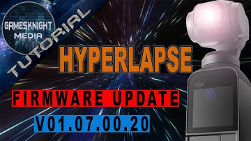 DJI Osmo Pocket Firmware V01.07.00.20 Update