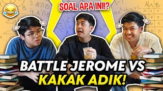 SIAPA YANG LEBIH PINTAR!? JEROME VS KAKAK ADIK CERDAS CERMAT! 😂