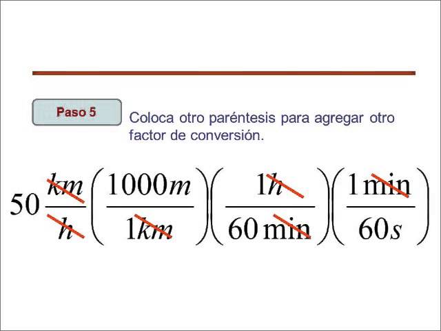 Como convertir 80 km/h a m/s 