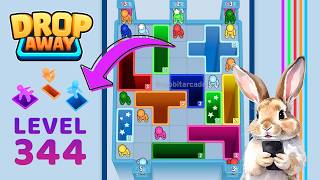Drop Away Level 344 Solution Walkthrough