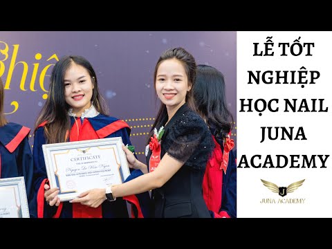 Khóa học nail chuyên nghiệp ở hà nội cùng cô Nghi Thảo – Lễ tốt nghiệp học làm nail Juna Academy