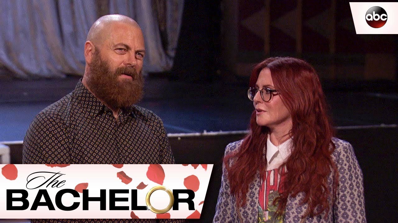 bachelor nation spoilers instagram Nick Offerman and Megan Mullally Talk with Colton – The Bachelor Deleted Scene