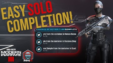 EASY Tier 3 Essence of Aether Mission Completion for Act 2 | Call of Duty MW3 Zombies