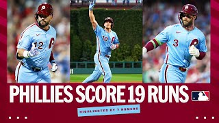 All 19 Runs Kyle Schwarbers 4-Homer Game Highlights A Legendary Night For The Phillies