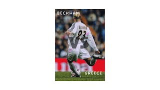 Beckham vs Greece ⚽ #freekick #shorts #football