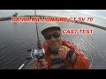 DAIWA MILLIONAIRE CT SV 70. CAST TEST.