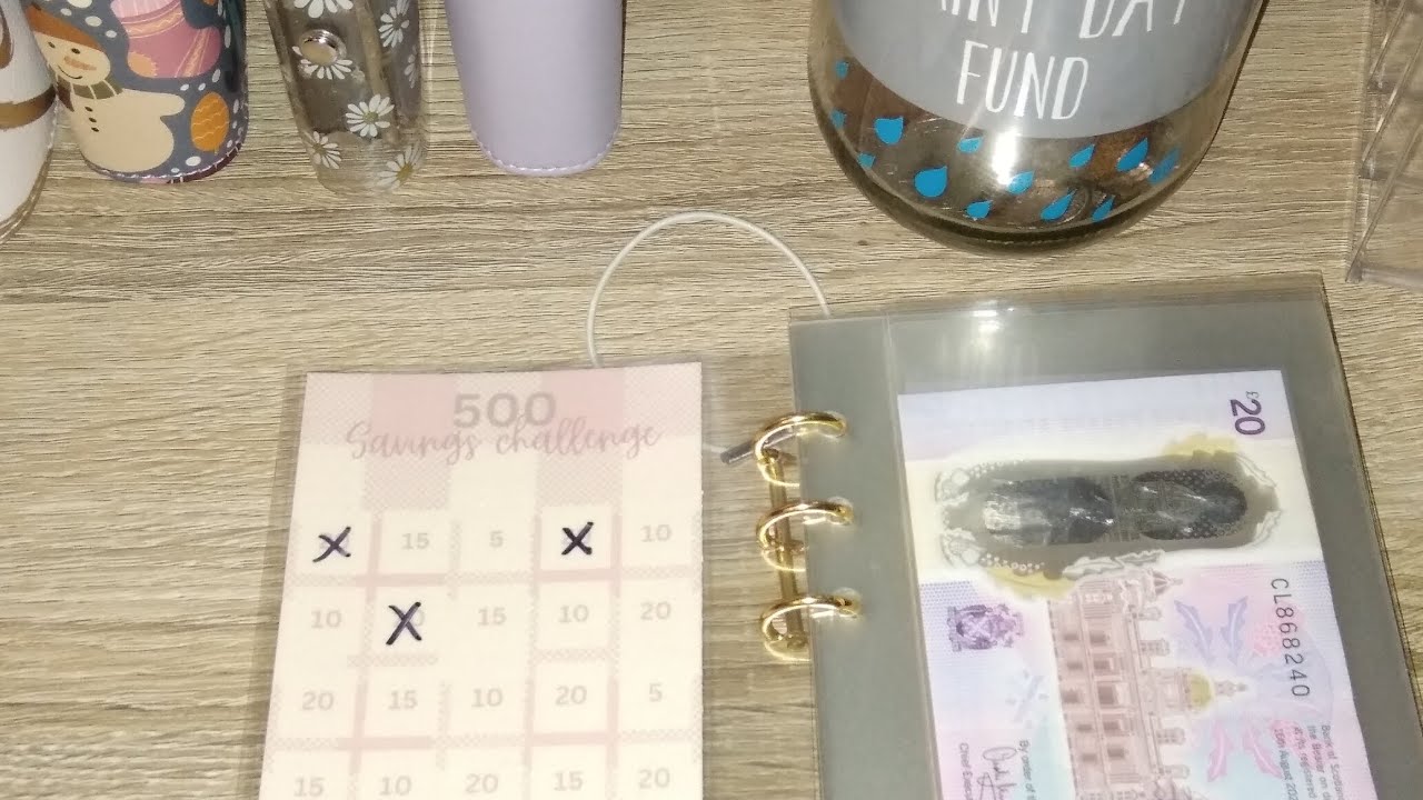 Cash stuffing £250 | Jan WK3 | Savings challenges UK