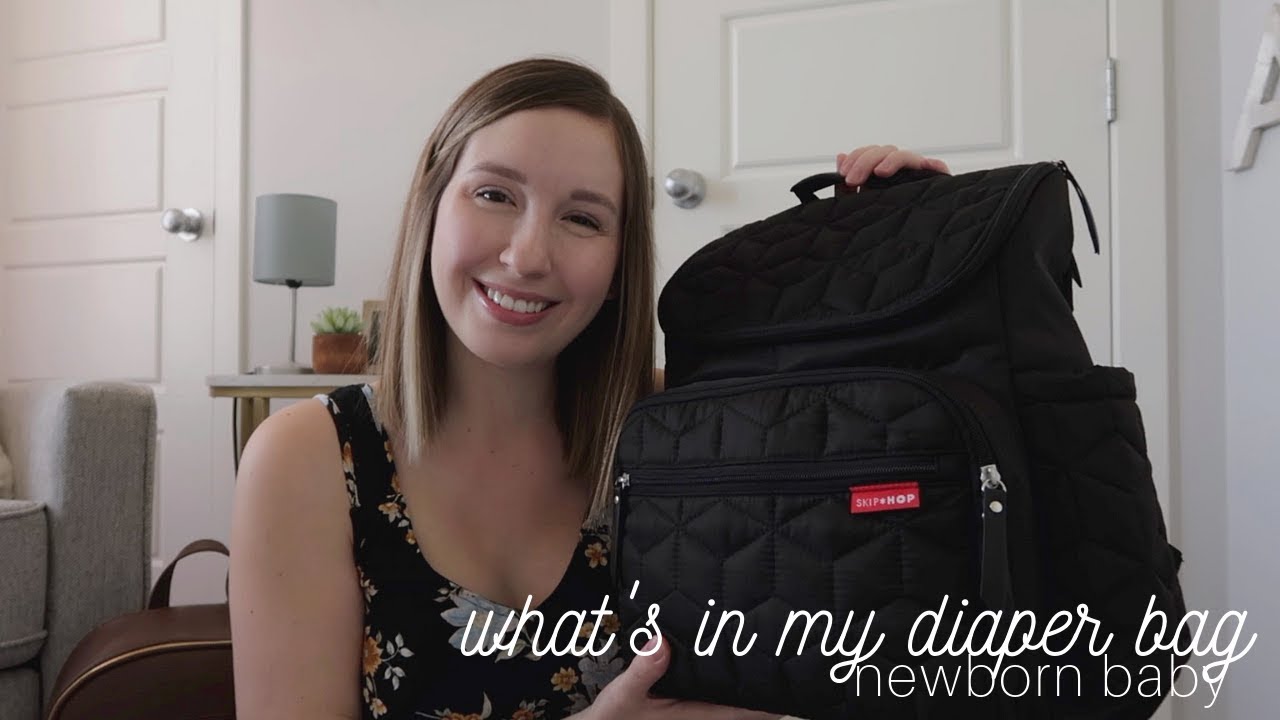 What’s In My Diaper Bag Newborn Baby Girl YouTube