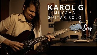 Vignette de la vidéo "Mi Cama Guitar Solo | Karol G Latin Grammys | Sus"