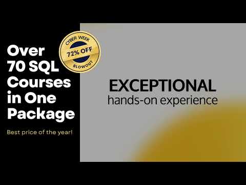 LearnSQL.com Cyber Week Sale