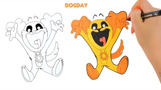 : How To Draw DogDay | Poppy Playtime