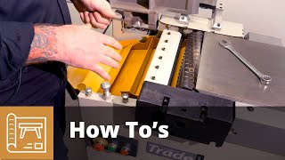 How to set up a planer thicknesser