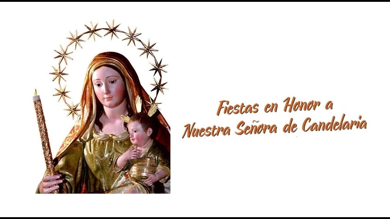 MISA EN HONOR A LA VIRGEN DE CANDELARIA EN INGENIO, GRAN CANARIA. 02/02 ...