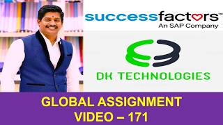 171 How to configure global assignment | Success Factor global assignment | global | DK TECHNOLOGIES
