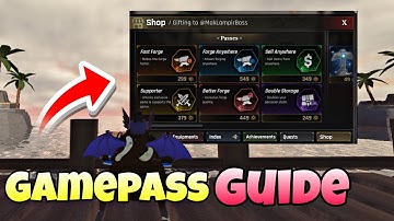 The Forge all Gamepass Guide | The FORGE
