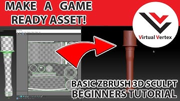 Model a Stick Grenade - Beginners 3D Tutorial - Basic sculpt - Part 3