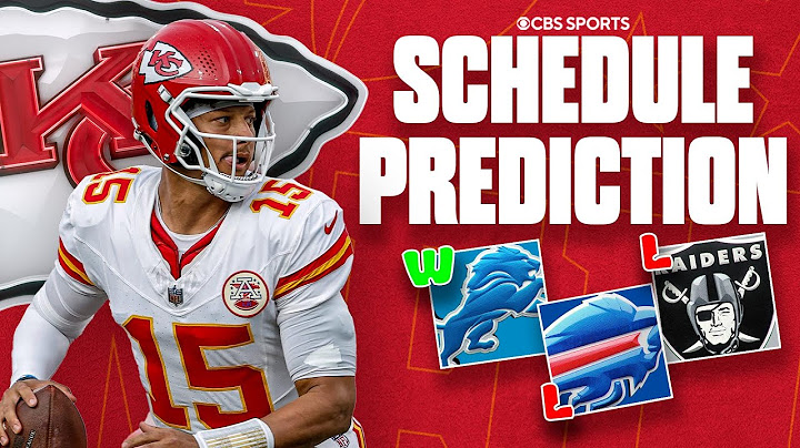 Kansas City Chiefs 2025 Schedule Prediction | Can they avenge Super Bowl loss to Eagles?