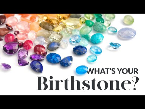 ვიდეო: ყველა დაბადების ქვა მინერალია?
