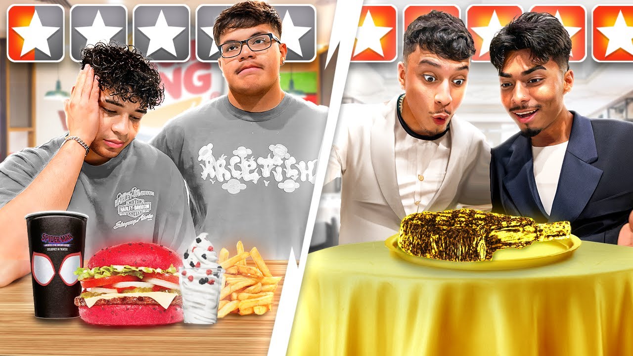 WORST Reviewed Restaurant VS BEST Reviewed Restaurant!!