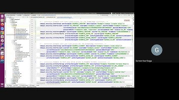 Learn Moqui Session 8 - Artifact Security - Entity, Service and Screen