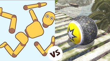 Ragdoll Break vs Rollance – The Most Satisfying ASMR Gameplay Battle on Android & iOS!