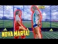 ELA JOGOU CONTRA A NOVA MARTA!! ( promessa )