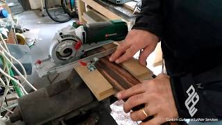 How to build 7 strings guitar - Fretbard [Part. 2]