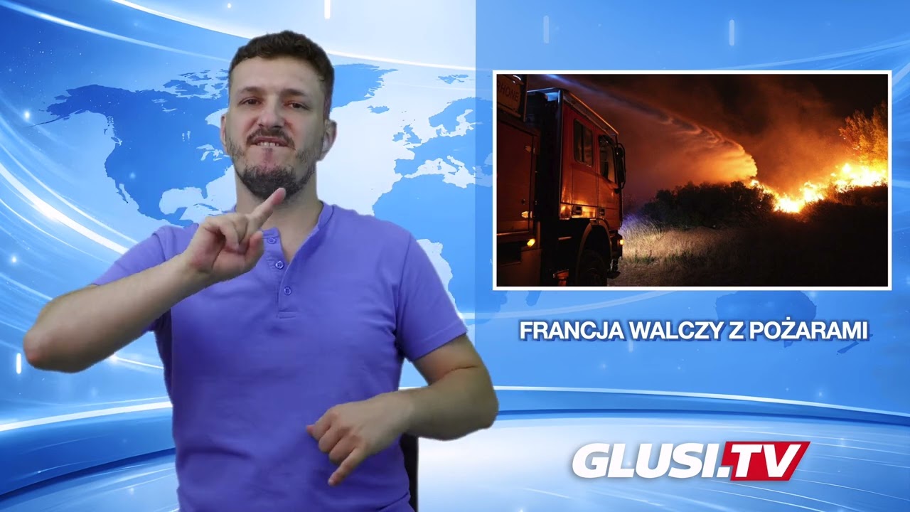 Francja walczy z pożarami