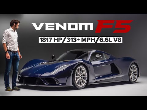 NEW Hennessey Venom F5: America's Latest Hypercar Sounds Like THUNDER | Carfection 4K