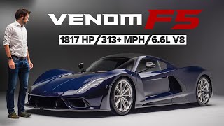 NEW Hennessey Venom F5: Americas Latest Hypercar Sounds Like THUNDER | Carfection 4K