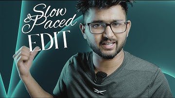 Assignment - 2 | Slow Pace | Not just A Video Editing Cohort 9 |  @TharunSpeaks
