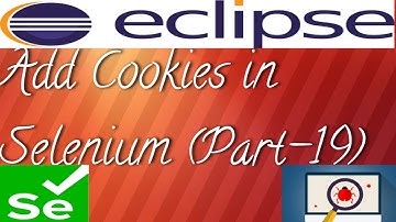 How to Add Cookies in Selenium WebDriver.|| Add Cookies In Selenium