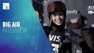 Ailing Eileen Gu (CHN) | Quotes | Women's Big Air | Steamboat | FIS Freestyle