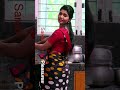 107 hot aunty  tamil serial actress  silky black red crepe saree  backless blouse  part 12