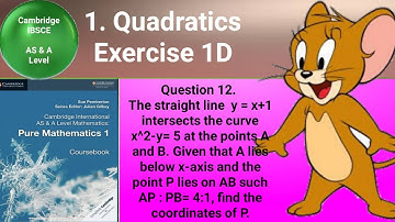 The straight line  y = x+1 intersects the curve x^2-y= 5 at the points A and B. Given that A lies be