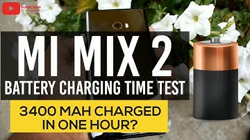 Mi Mix 2 Battery Charging Time Test | Hindi Review | Tech Talk |
