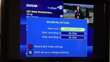 DVR Tips - How to extend show recording times