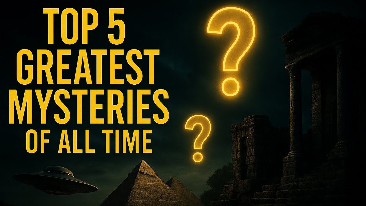 Top 5 Greatest Unsolved Mysteries of the World 🌍 - YouTube