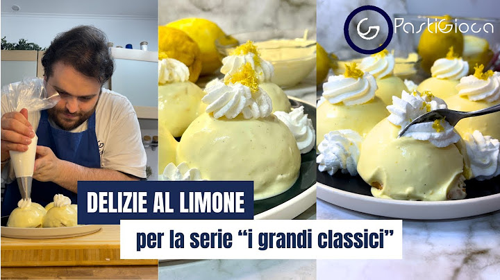 DELIZIE AL LIMONE 🍋 la mia RICETTA ORIGINALE di Pastigioca