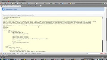 You Tube tutorial - Fix for Drop Down Menu Problem