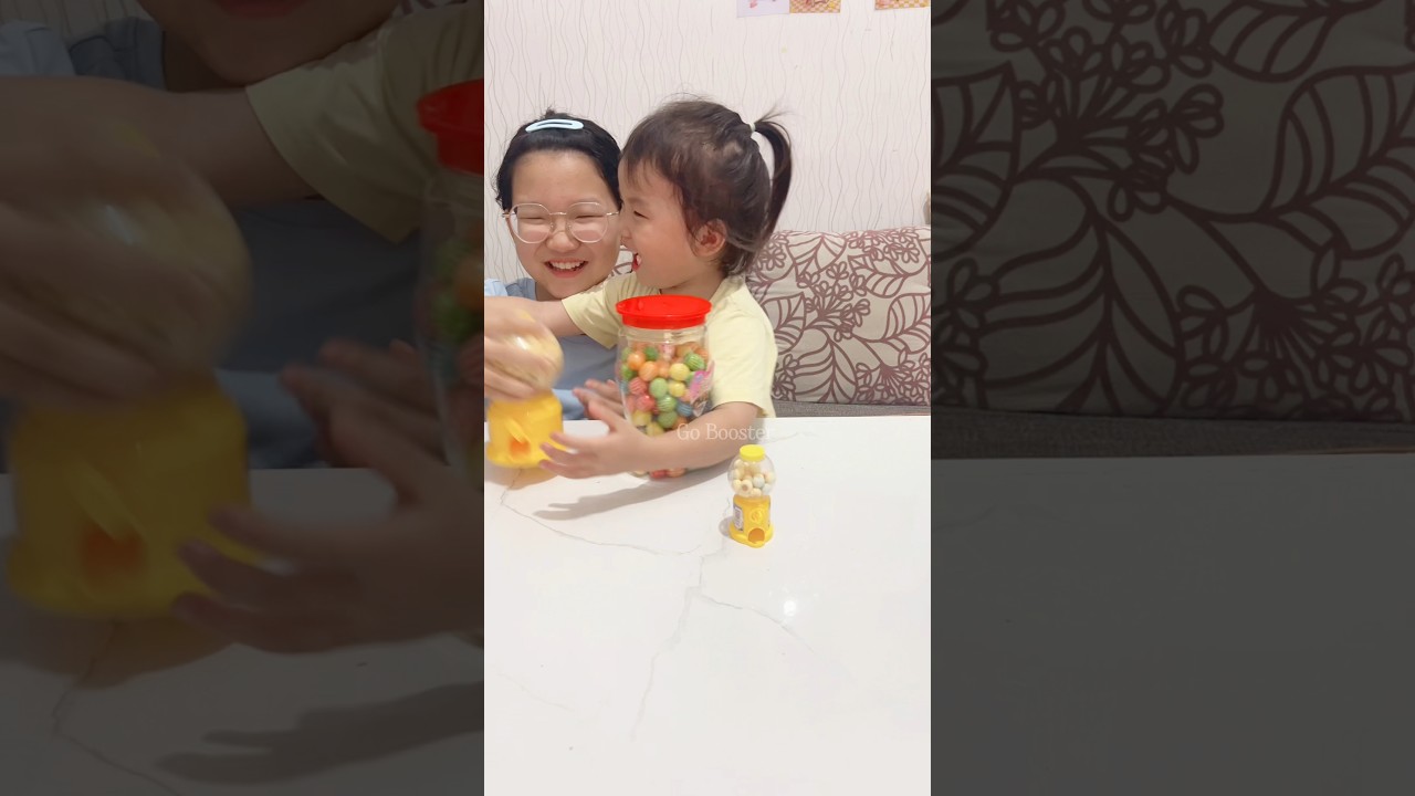 She Stopped Crying the Moment the Big Chocolate Reached Her Side #shorts