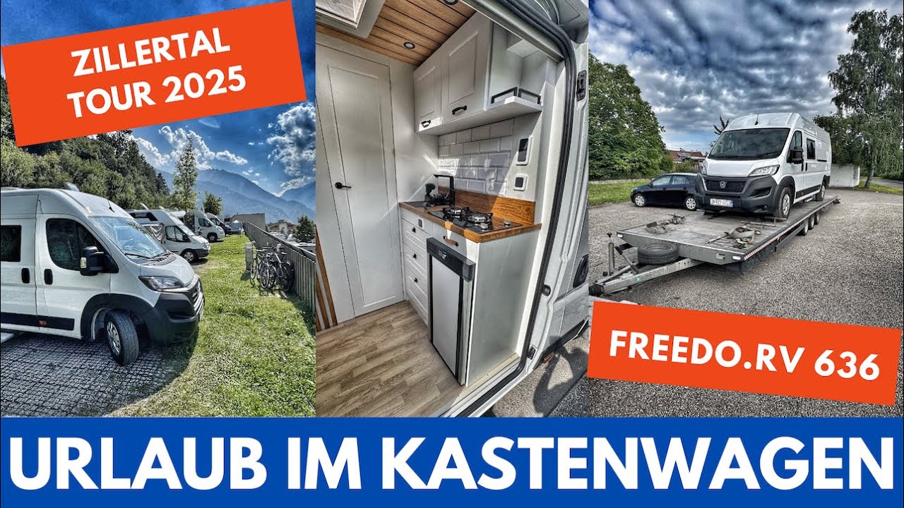 #462 - ZILLERTAL TOUR 2025 - FREEDO.RV 636 - #01 - Anreise bis Mayrhofen