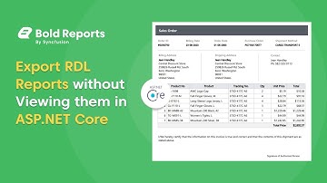 Export RDL Reports without Viewing Them in ASP.NET Core Applications | Bold Reports