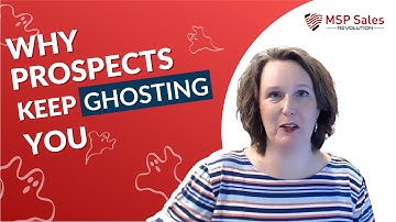 Why Your Prospects Keep Ghosting You (and how to stop it from happening.)