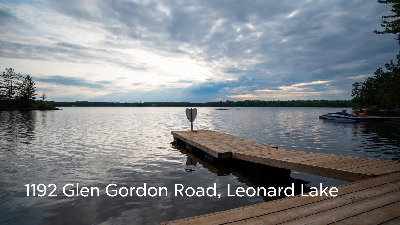 1192 Glen Gordon Road Leonard Lake, Muskoka, Ontario YouTube