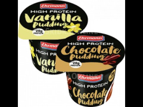 Ehrmann Pudding Sugar Free with Protein Vanilla & Chocolate Review