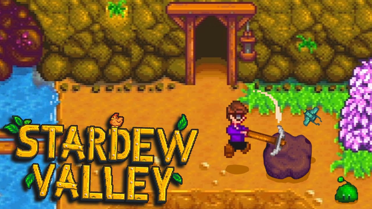 Entering The Slime Mine Part 2 Stardew Valley 21 New 1 5 Update Youtube
